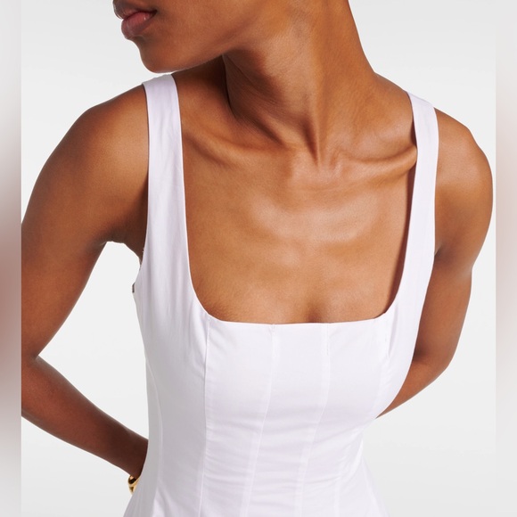 πΊπHPππΊ NWT Staud Wells Maxi Dress White - Picture 3 of 16